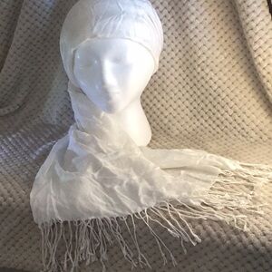 Disney Parks White Scarf